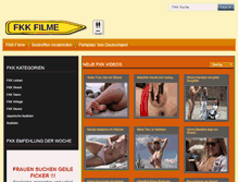 Tablet Screenshot of fkk-filme.com